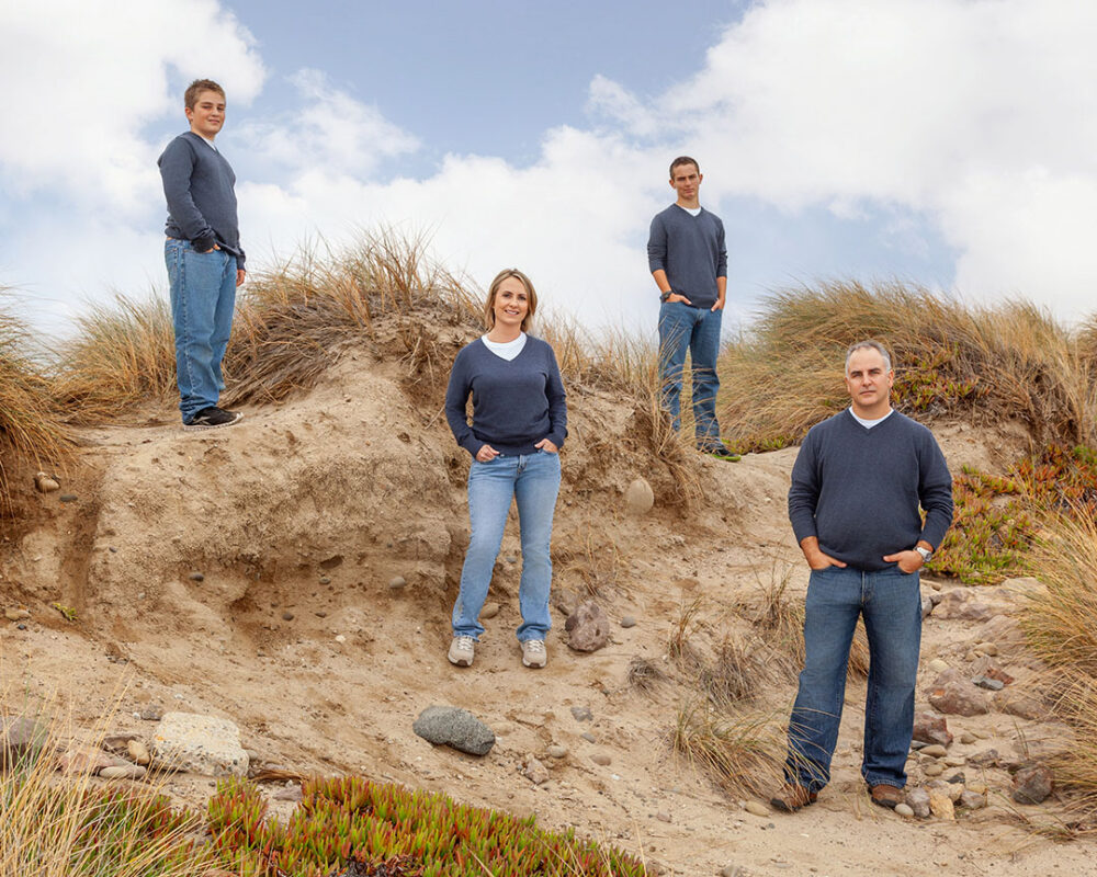 Family portrait photoshoot in Ventura, Ca.
