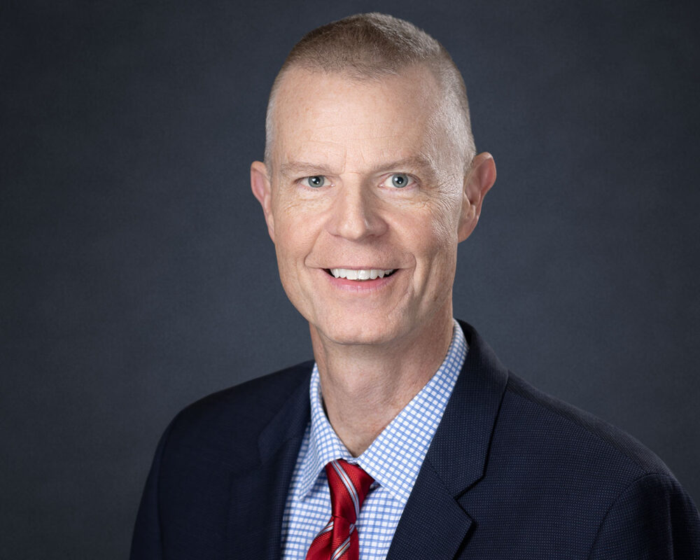 Headshot of doctor in studio in Ventura.